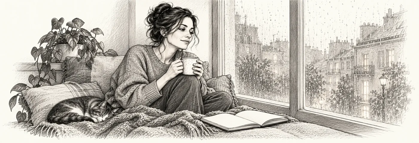 A esto no sé cómo llamarlo — ilustración en grafito