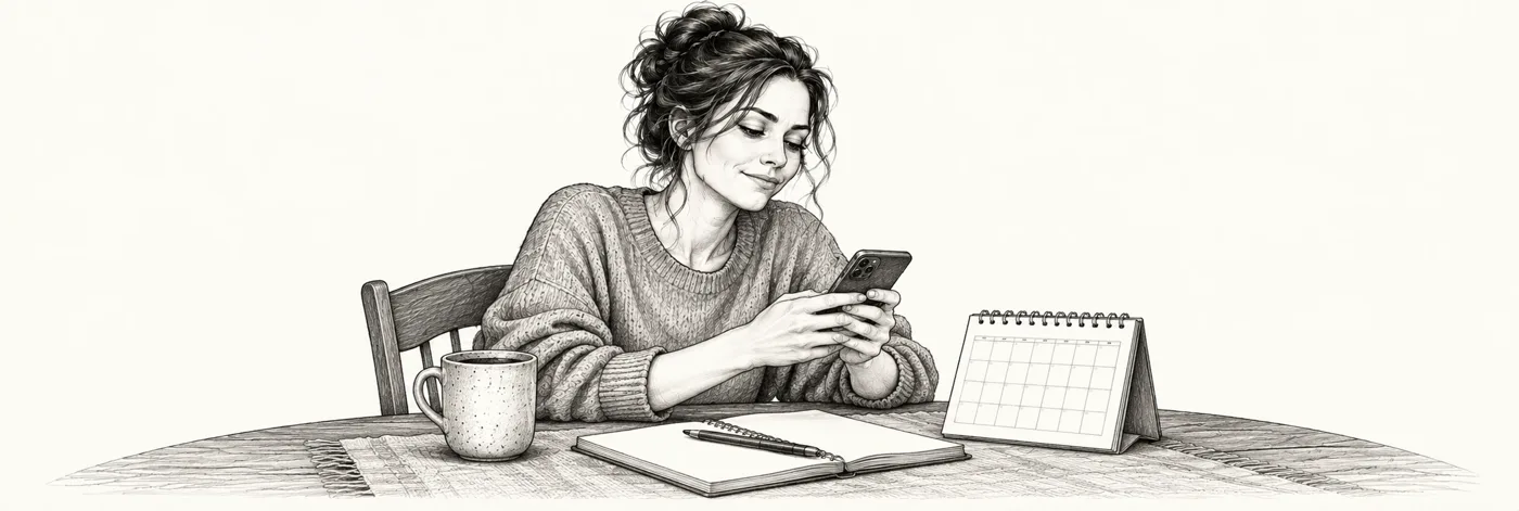 El no con tres párrafos de justificación — ilustración en grafito